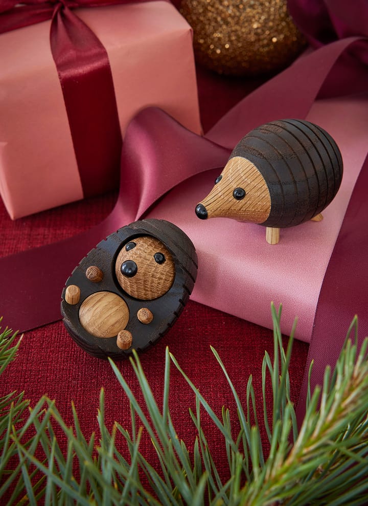 Spike hedgehog decoration 4 cm, Thermo ash Spring Copenhagen