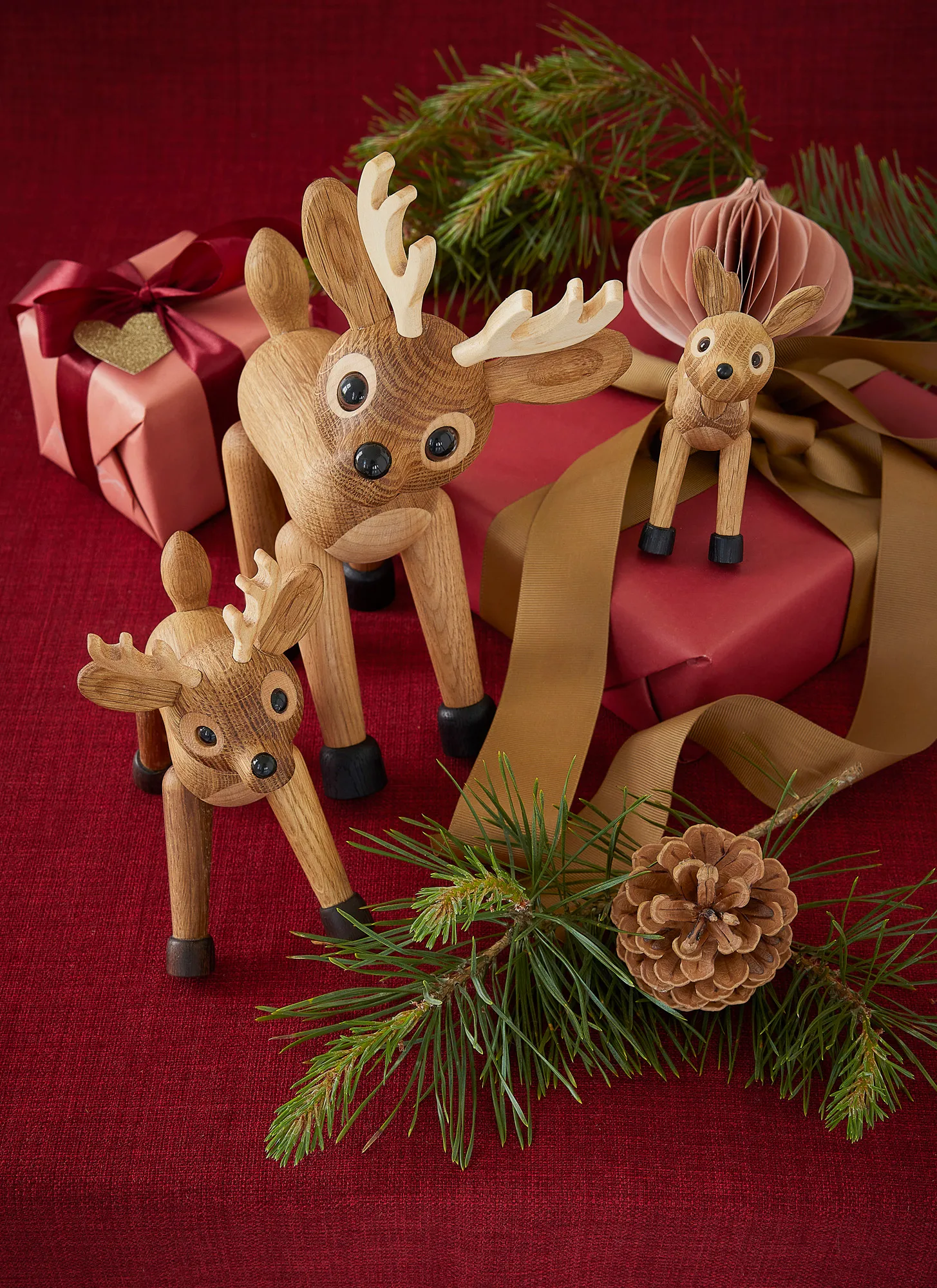 Star deer decoration 26 cm, Oak Spring Copenhagen