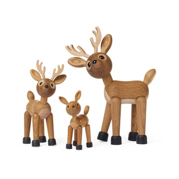 Star deer decoration 26 cm - Oak - Spring Copenhagen