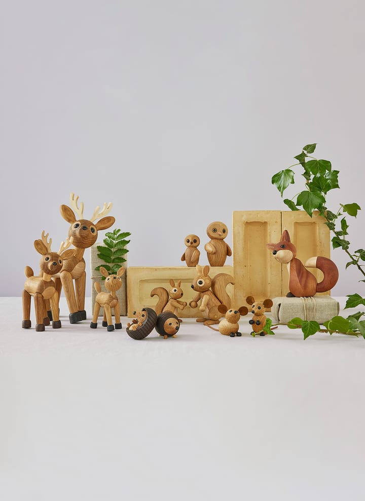Stick hedgehog decoration 4.5 cm, Thermo ash Spring Copenhagen