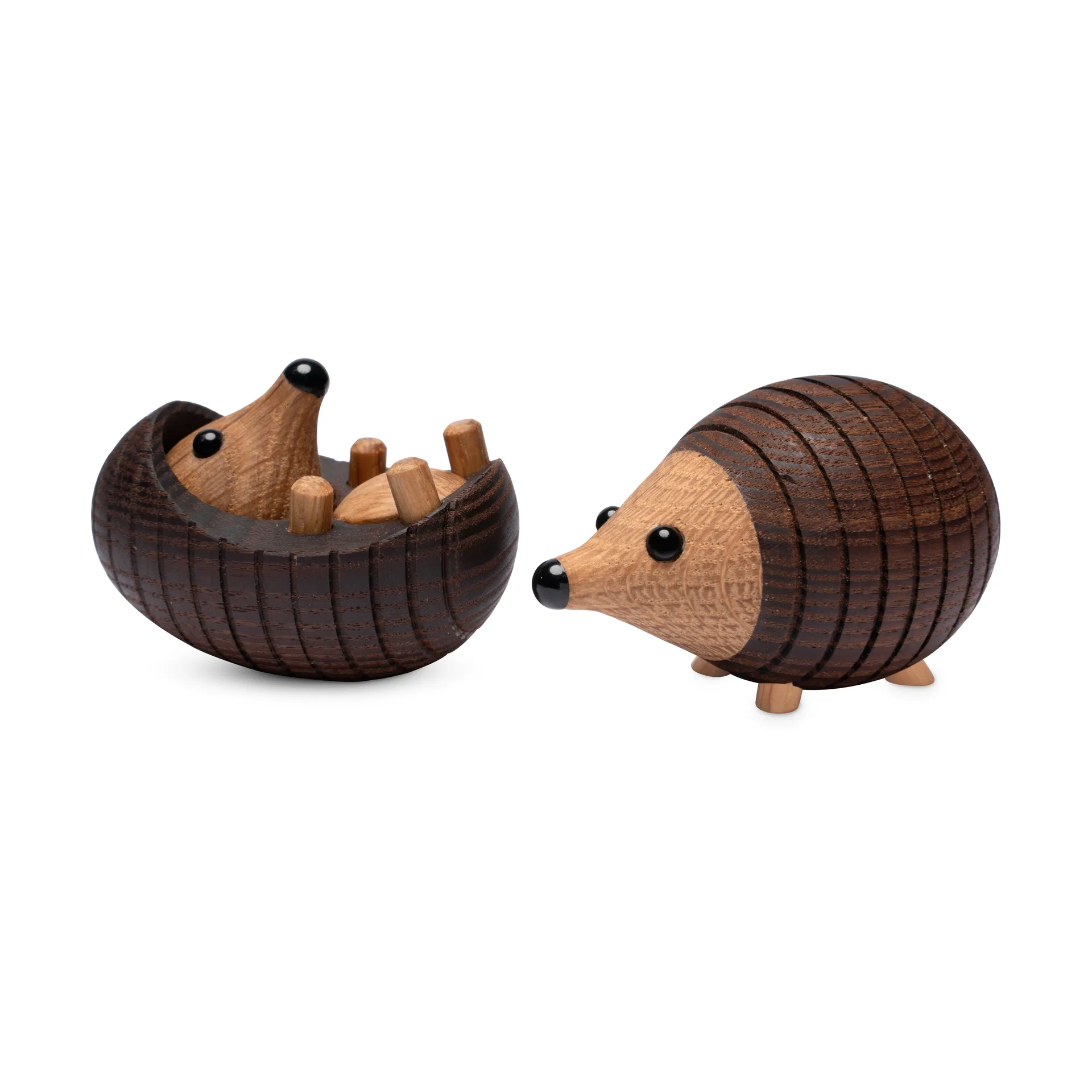 Stick hedgehog decoration 4.5 cm, Thermo ash Spring Copenhagen