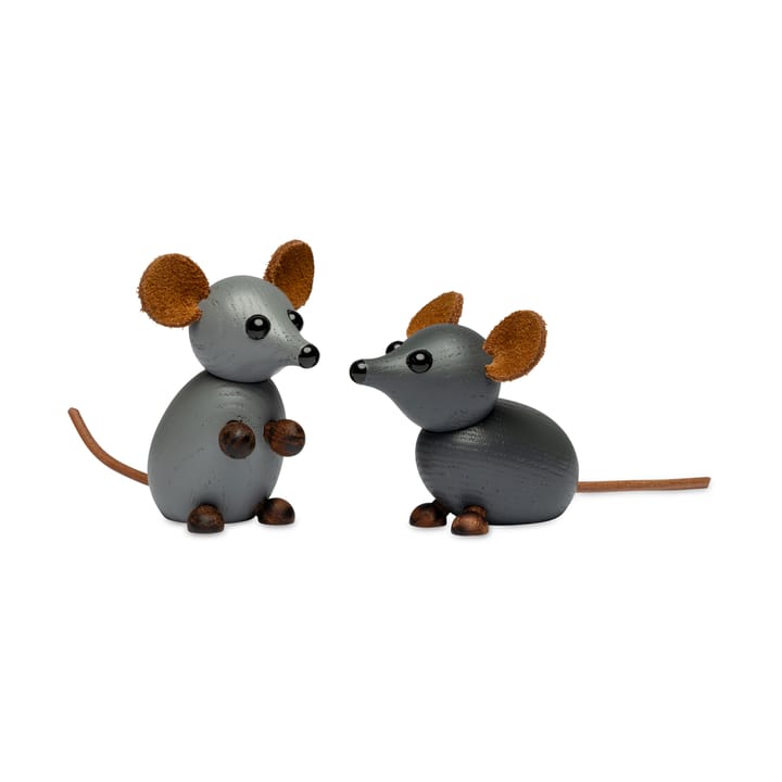 The house mouse decoration 4.5 cm, Grey Spring Copenhagen