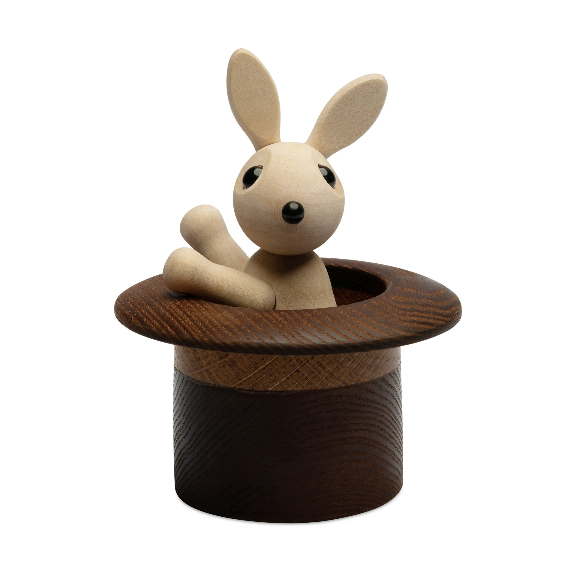 The Magic Hat rabbit decoration 9.5 cm, Maple Spring Copenhagen