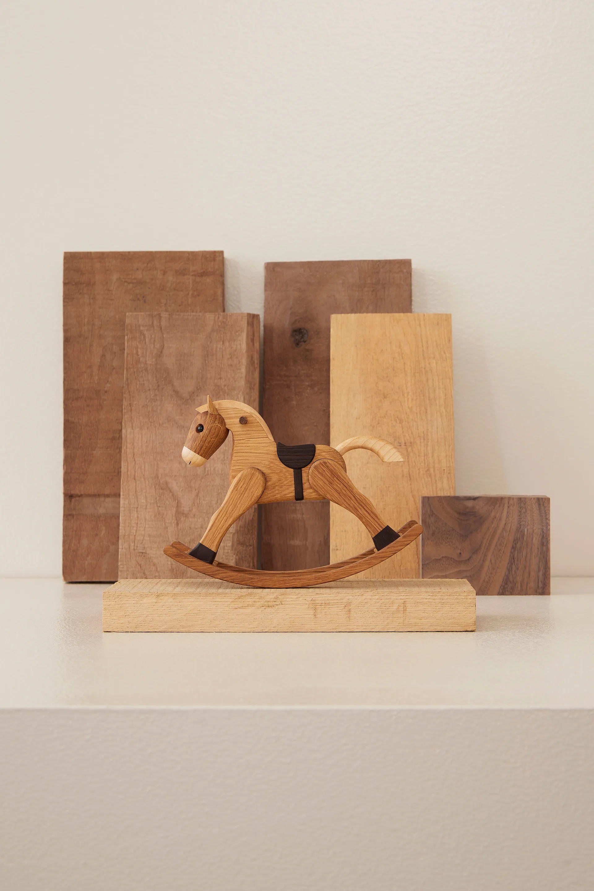 The Rocking Horse decoration 13.5 cm, Oak, 13,5 cm Spring Copenhagen