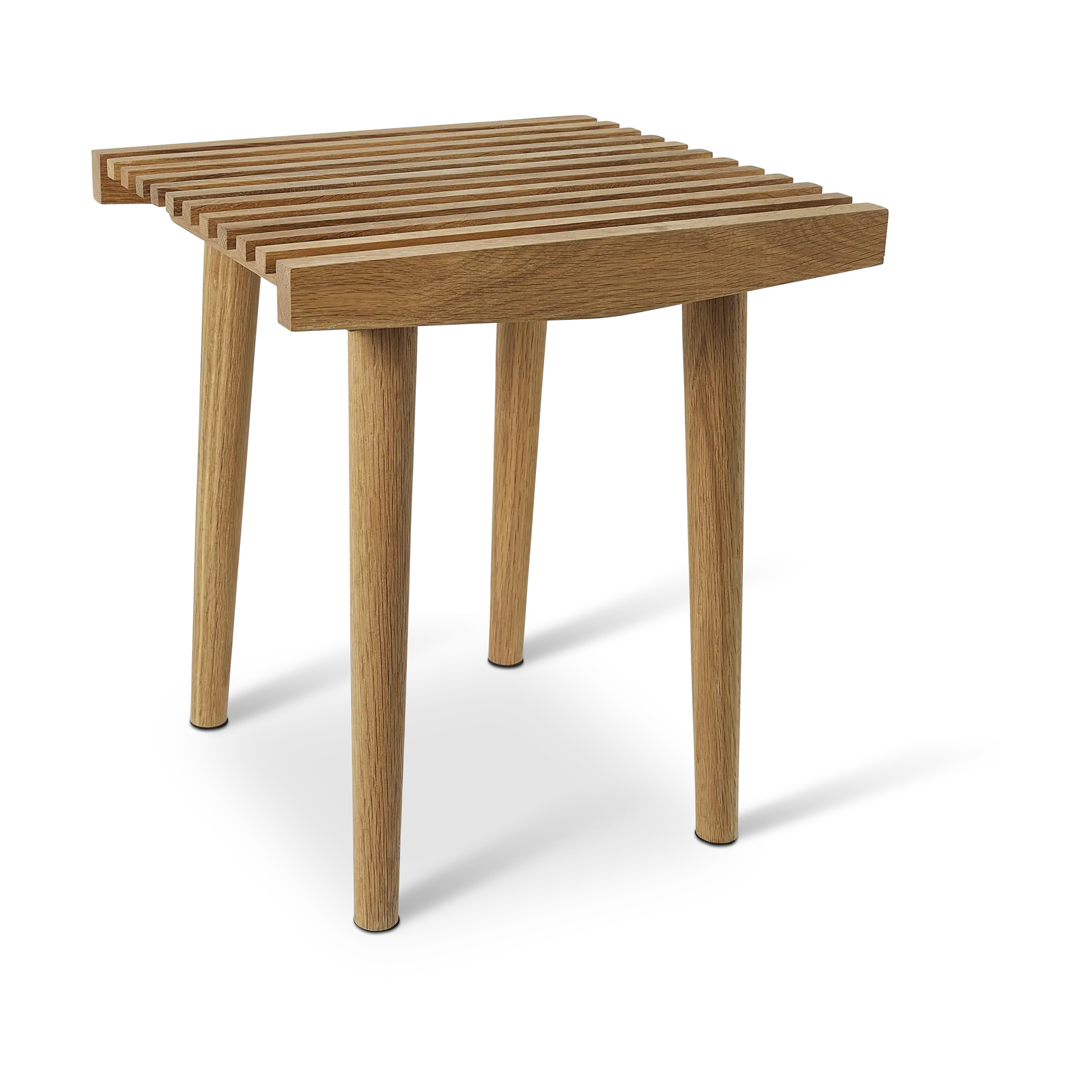 Uno Ora stool 42 cm, Teak Spring Copenhagen
