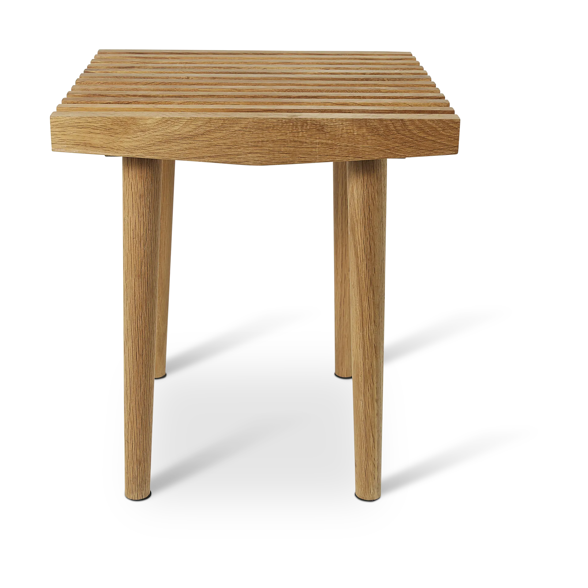 Uno Ora stool 42 cm, Teak Spring Copenhagen