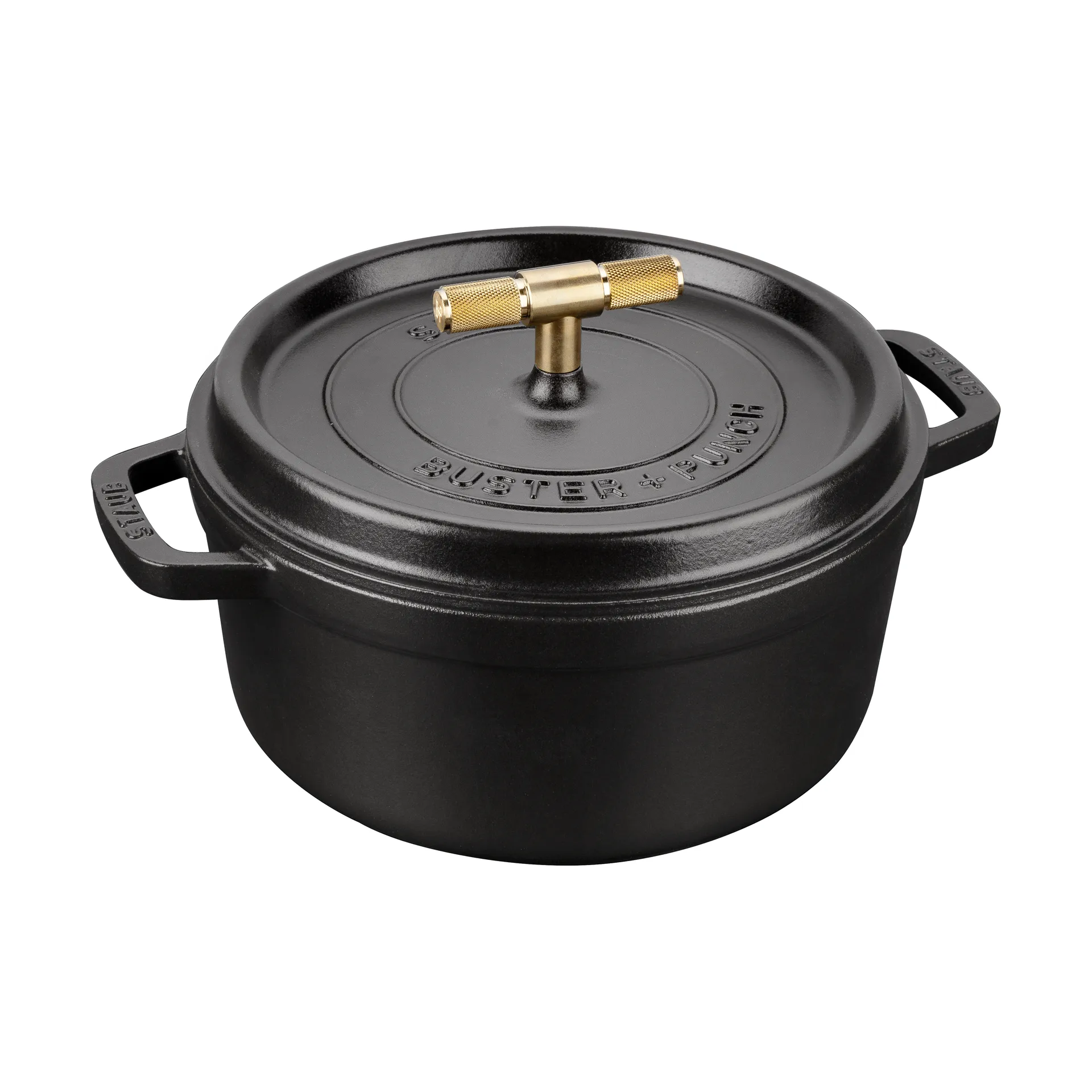 Buster & Punch cast iron brass pot, 3.8 L STAUB
