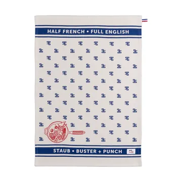 Buster & Punch kitchen towel 70x50 cm - Dark blue - STAUB
