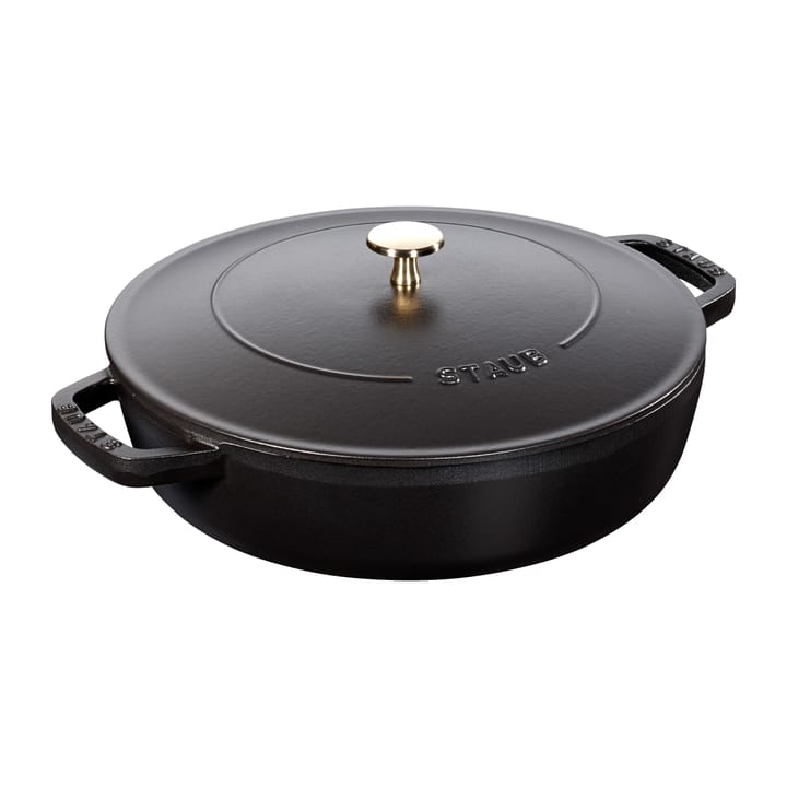 Chistera sauce pan Ø28 cm 3.7 L - Black - STAUB