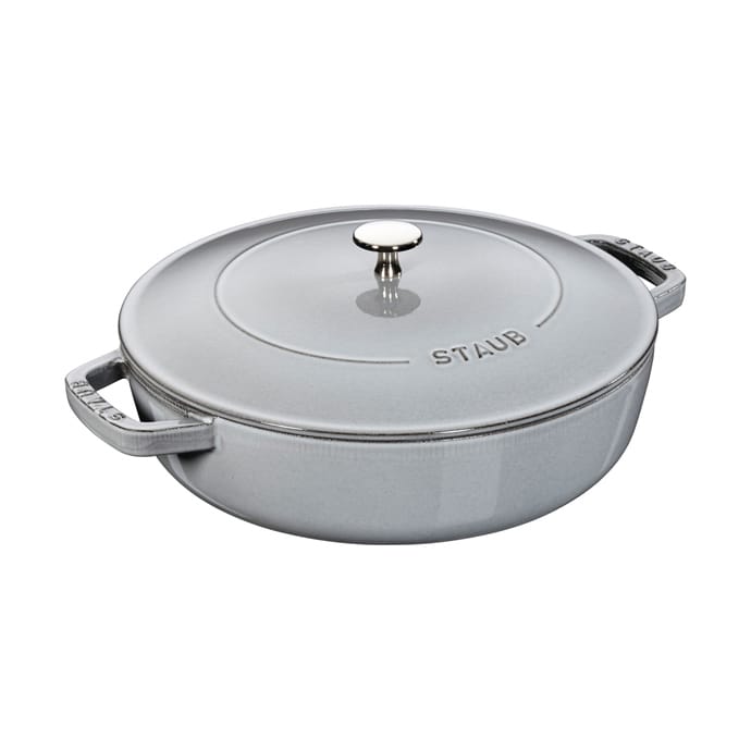 Chistera sauce pan Ø28 cm 3.7 L, grey STAUB