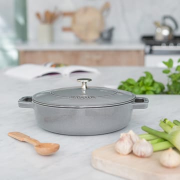 Chistera sauce pan Ø28 cm 3.7 L - grey - STAUB