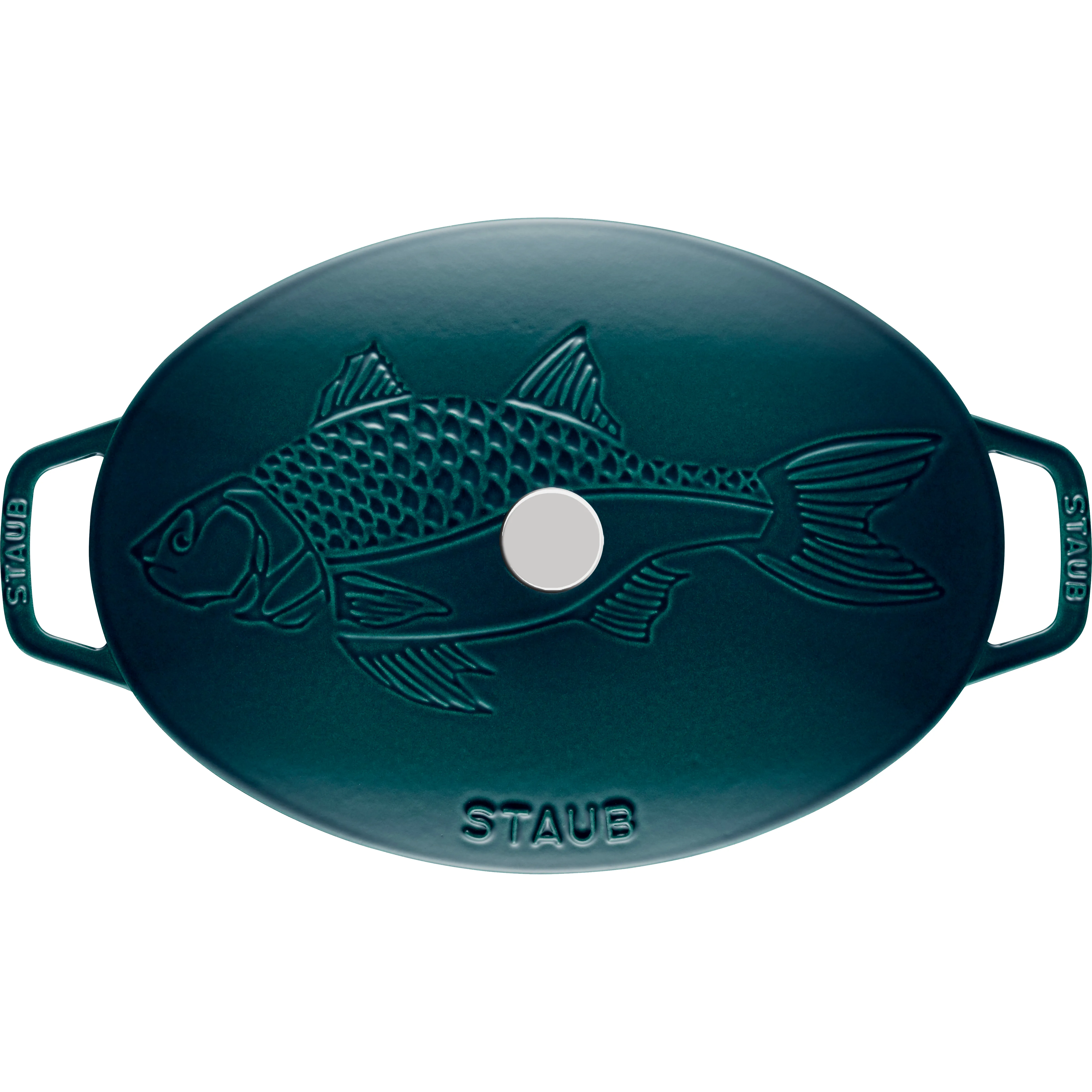 La Mer oval casserole dish - three layered enamel - STAUB