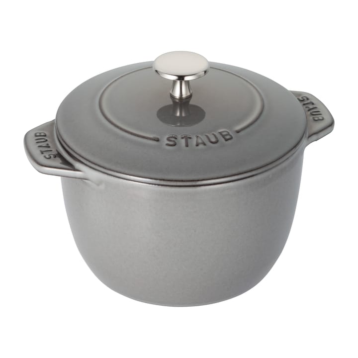 Rice cocotte cast iron pot 1.6 L, grey STAUB
