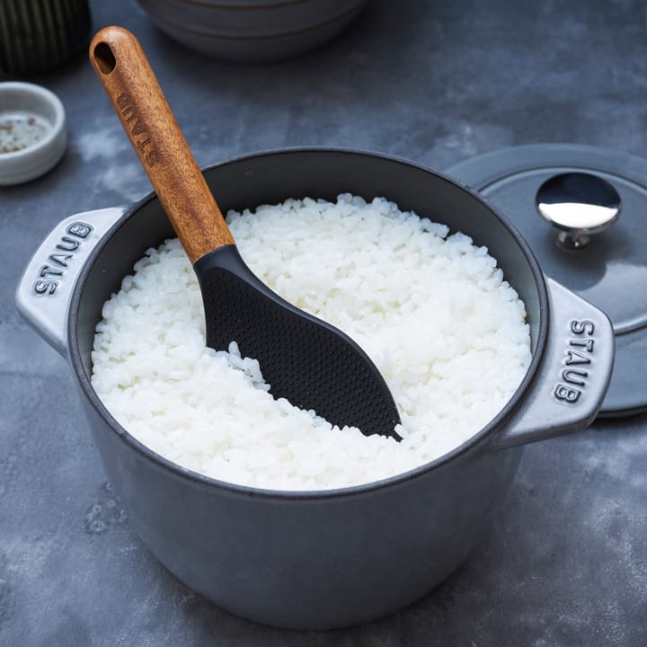 Rice cocotte cast iron pot 1.6 L, grey STAUB
