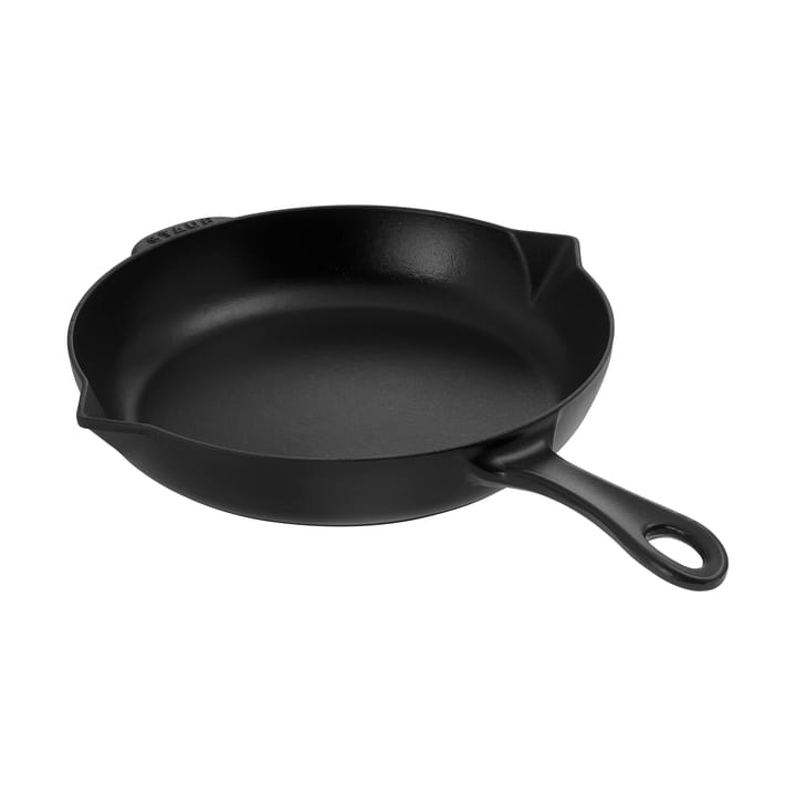 Staub cast iron frying pan with pouring spout Ø26 cm - Black - STAUB