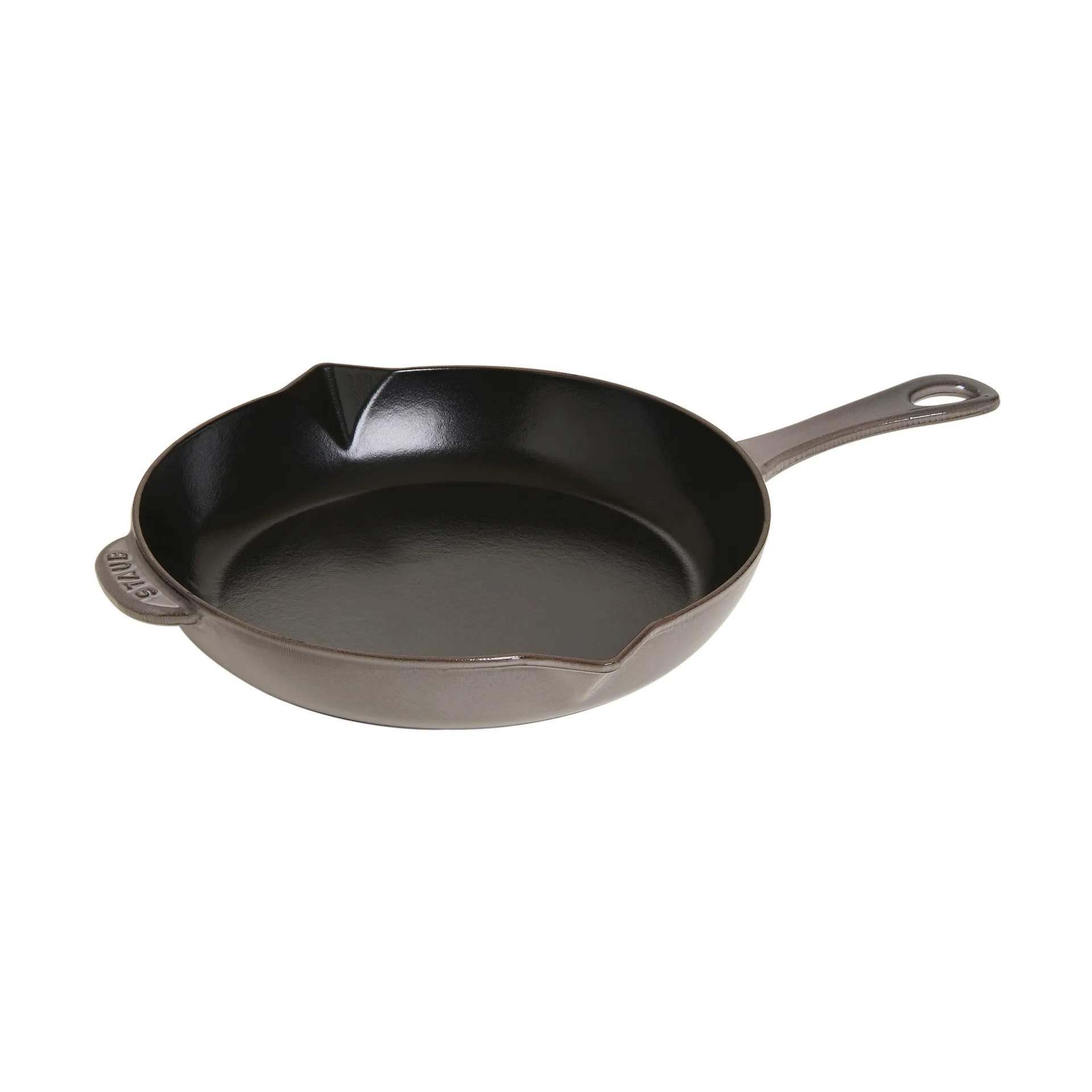Staub cast iron frying pan with pouring spout Ø26 cm, Graphite gray STAUB