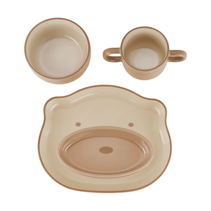 Staub children's dinnerware 4 pieces - Brown - STAUB