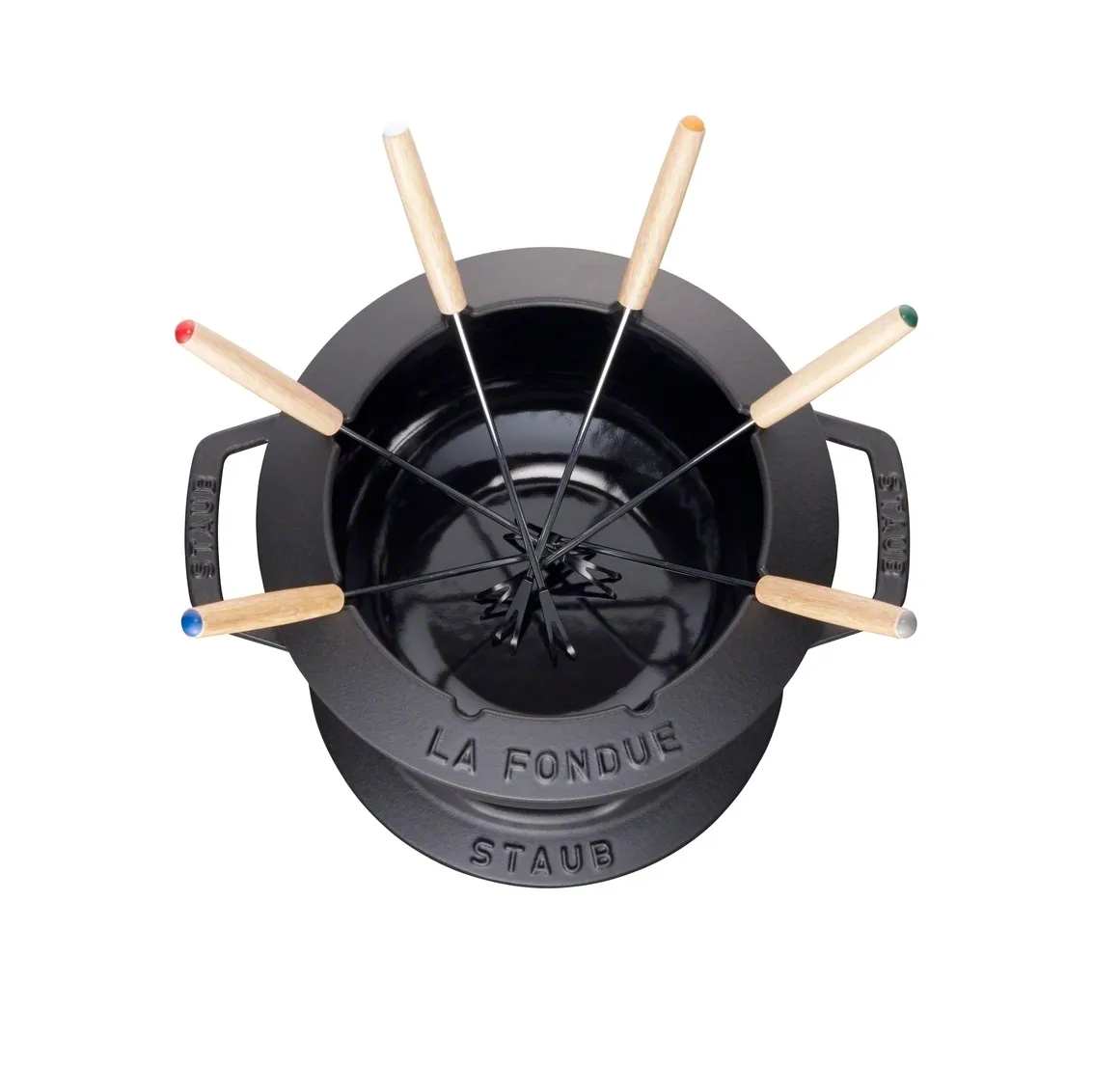 Staub Cast Iron Fondue Pot - Thumbnail 5