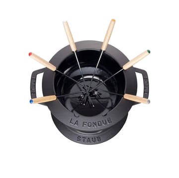 Staub fondue set 2.35 l - black - STAUB