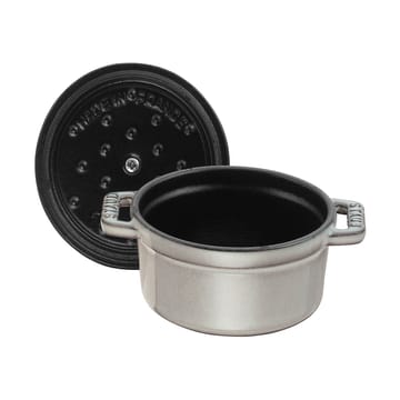 Staub La Cocotte round cocotte cast iron 0.4 L - Graphite gray - STAUB