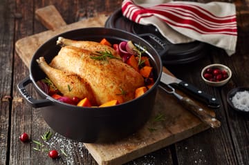 Staub La Cocotte round pot cast iron 1.2 L - Black - STAUB