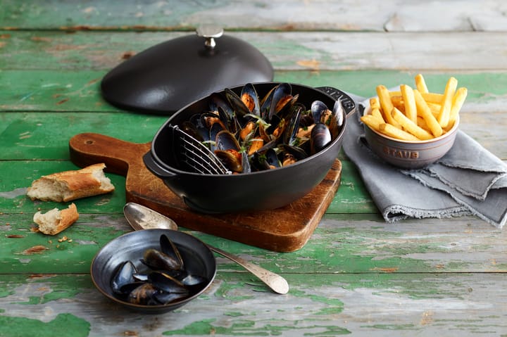 Staub mussel casserole dish 2 l, black STAUB