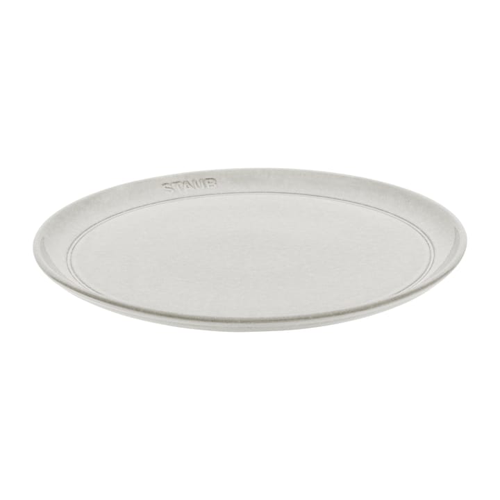 Staub New White Truffle dinner plate, Ø26 cm STAUB