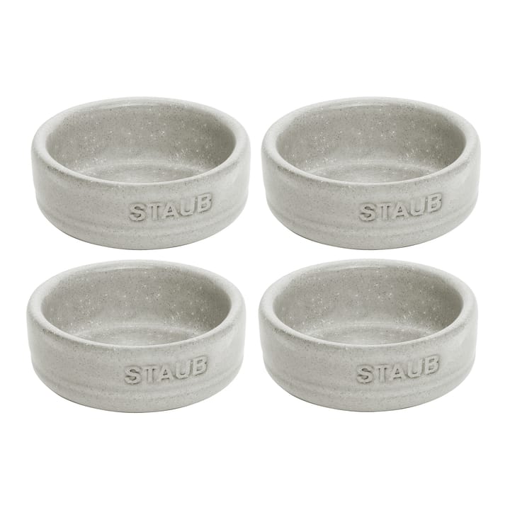 Staub New White Truffle mini bowl 4-pack, Ø5 cm STAUB