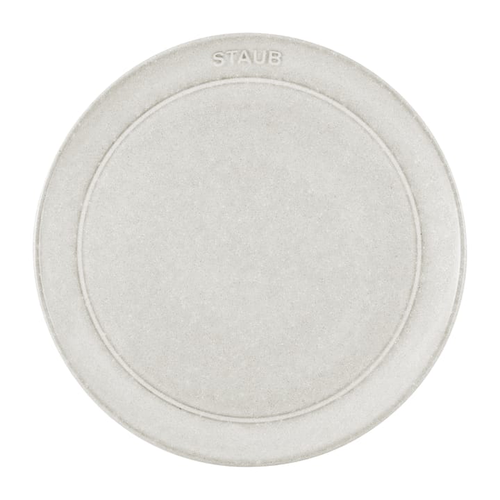 Staub New White Truffle plate, Ø20 cm STAUB