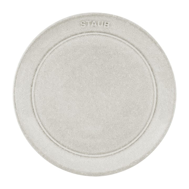 Staub New White Truffle small plate, Ø15 cm STAUB