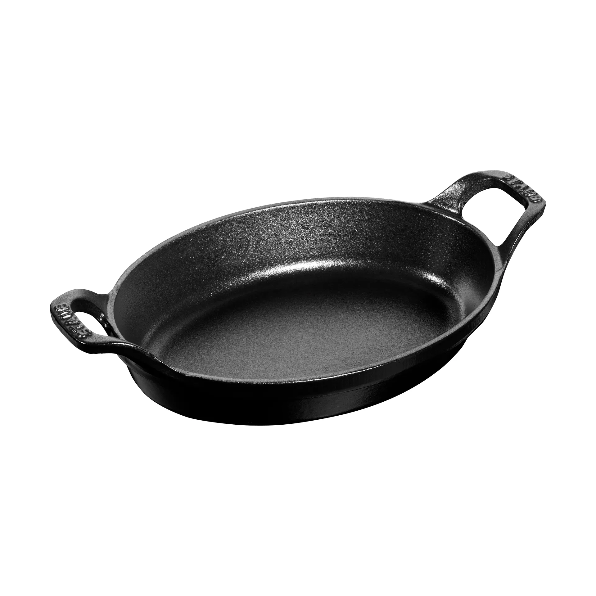 Staub oval baking dish cast iron 28 cm, Black STAUB