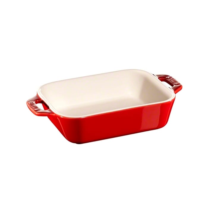 Staub rectangular oven dish 14x11 cm, red STAUB