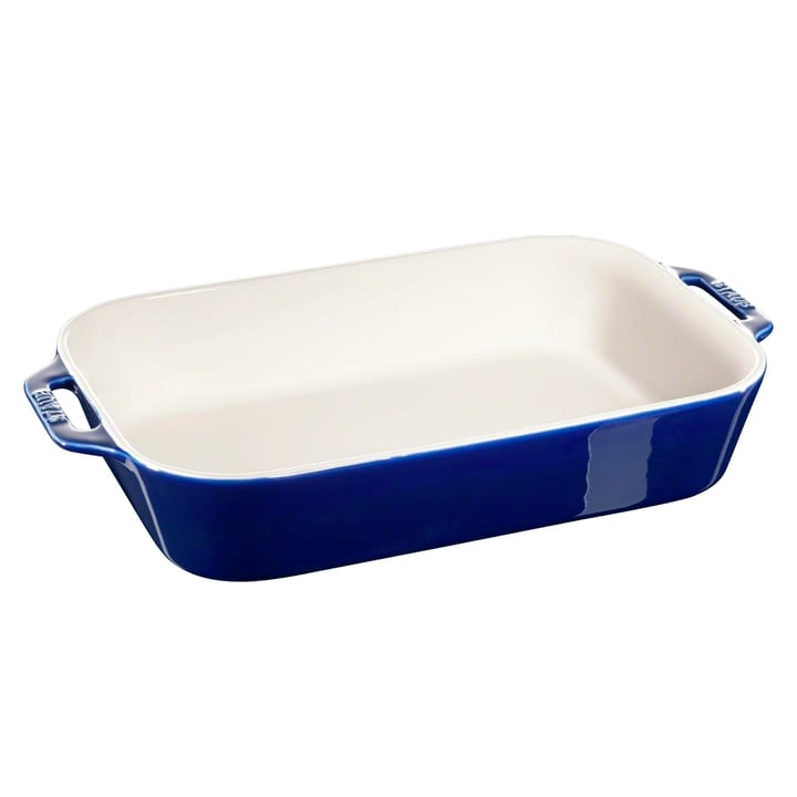 Staub rectangular oven dish 34 x 24 cm, blue STAUB