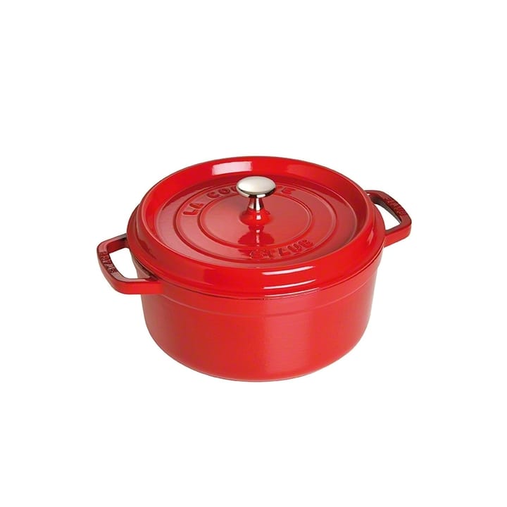 Staub round casserole dish 3.8 l - red - STAUB
