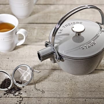 Staub teapot round 1.15 L - grey - STAUB