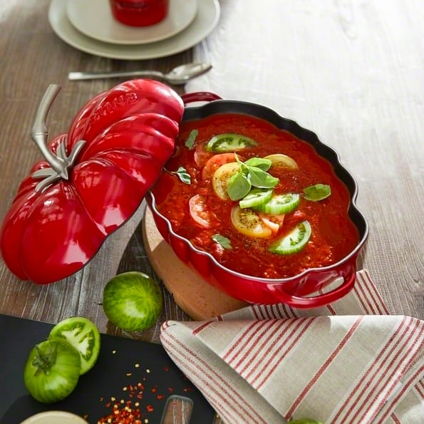 Staub tomato casserole dish 2.9 l, red STAUB