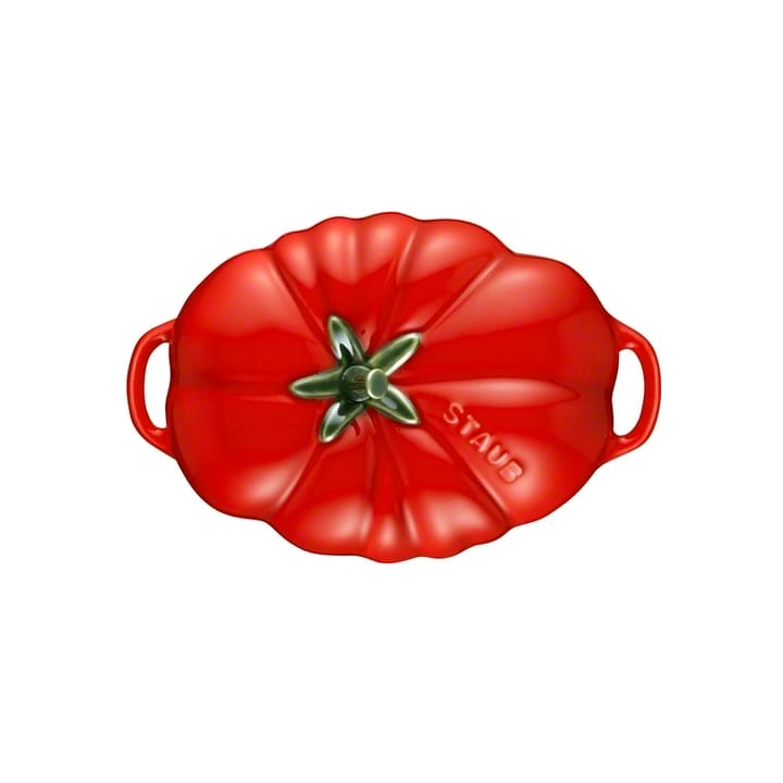 Staub tomato casserole dish stoneware 0.5 l, red STAUB