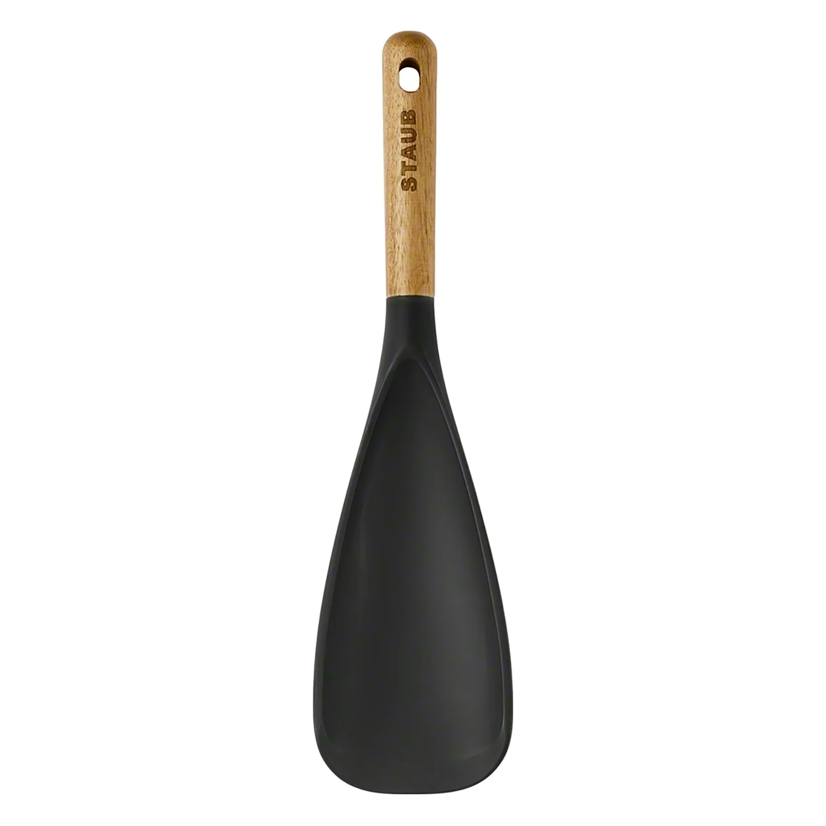 Spatule En Bois Fiskars Folken - 30 Cm, Bois D'érable Certifié FSC, Pour Cuisson Antiadhésive Et Service - 5