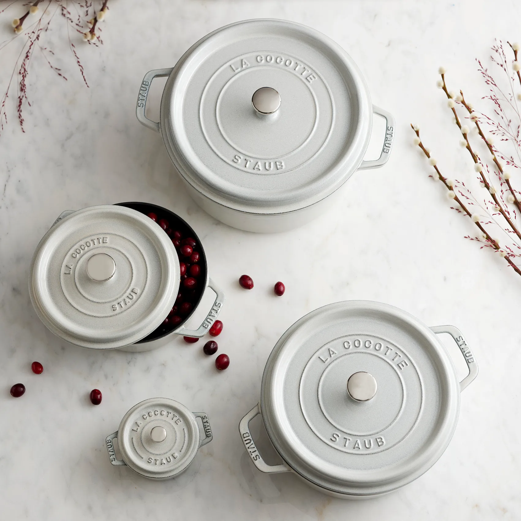 Staub White Truffle casserole, 2.6 l STAUB