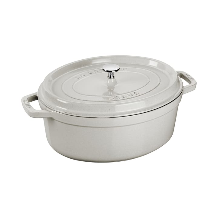 Staub White Truffle casserole oval, 2.35 l STAUB