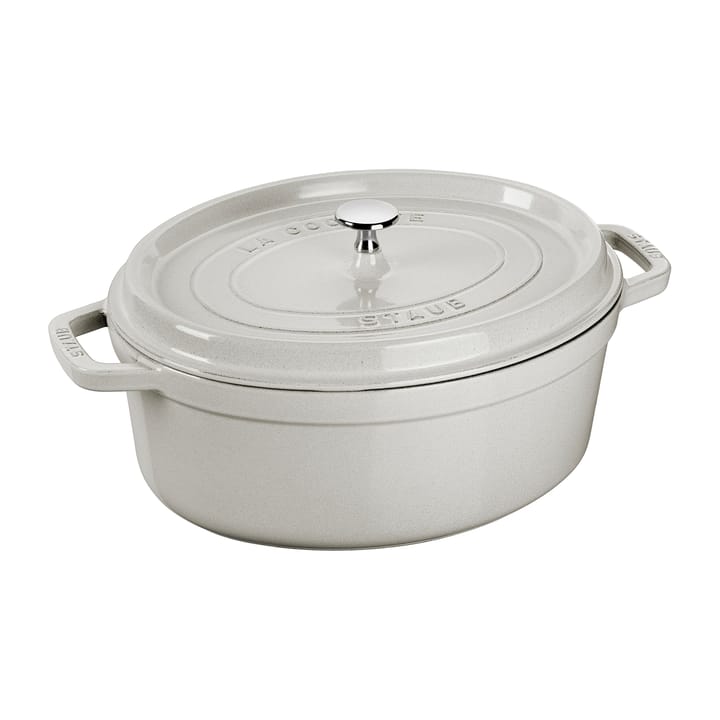 Staub White Truffle casserole oval, 3.2 l STAUB