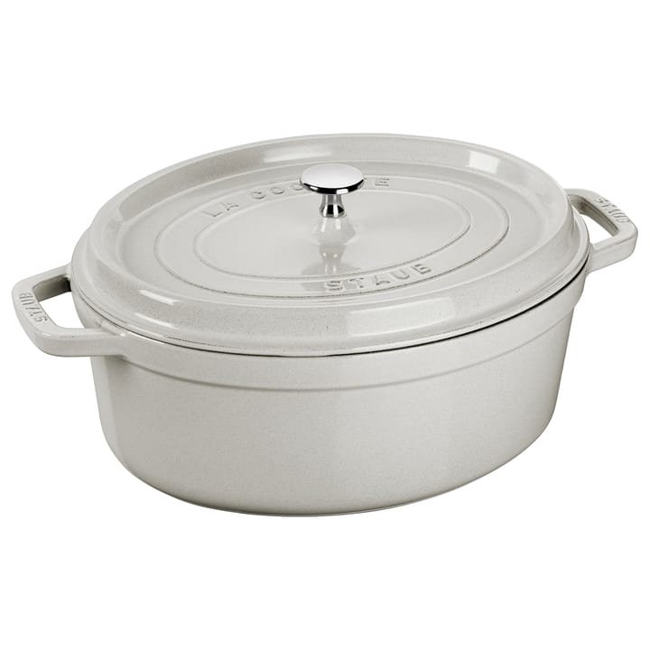 Staub White Truffle casserole oval, 5.5 l STAUB