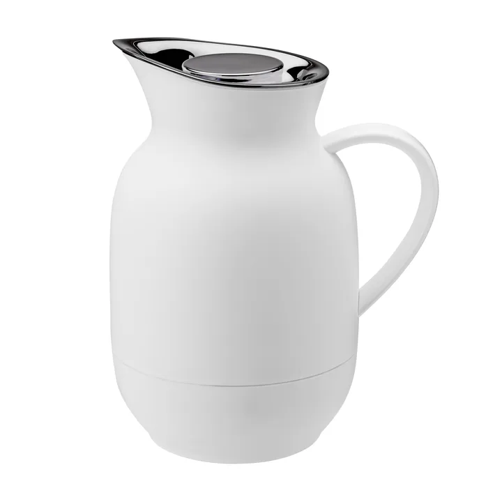 Amphora coffee vacuum jug 1 L - Soft white - Stelton
