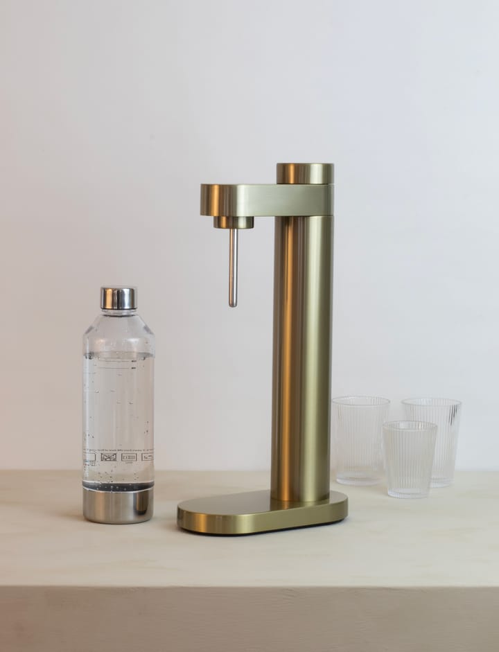 Brus carbonator, Brushed Brass Stelton