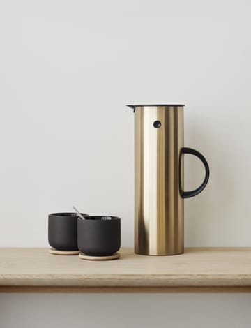 EM77 Stelton vacuum jug 1 l - Brushed brass - Stelton