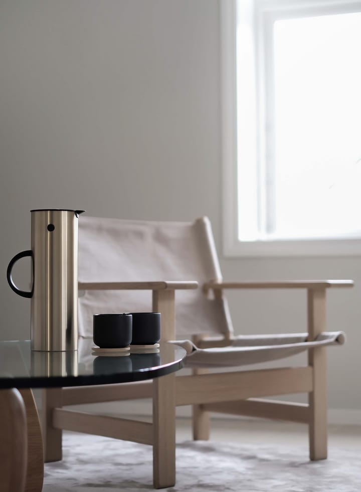 EM77 Stelton vacuum jug 1 l, Brushed brass Stelton