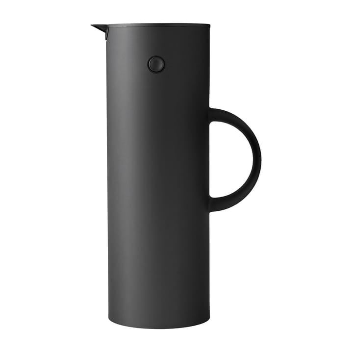 EM77 Stelton vacuum jug 1 l, Soft black Stelton