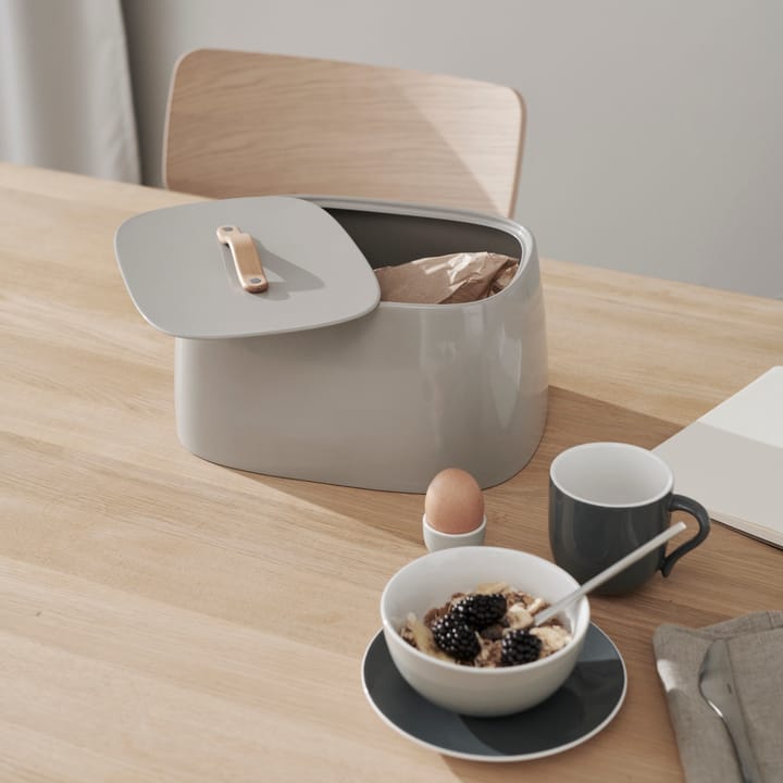 Emma bread box 24,5x32,5 cm, Grey Stelton