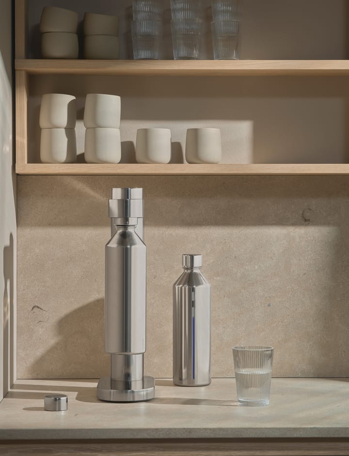 Fizzy drink bottle for soda maker 1.2 L, Steel Stelton