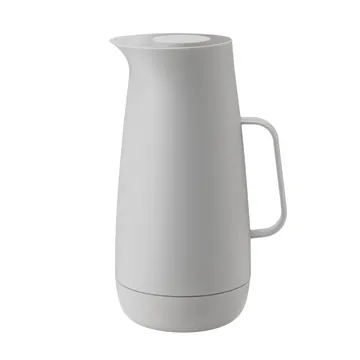 Foster Thermos jug plast 1 L - light grey - Stelton